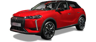 DS DS 3 E-TENSE 54kWh Performance Line Auto leasen - front angle - DirectLease